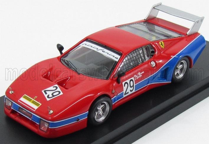 FERRARI - 512 BB LM N 29 MUGELLO 1981 DEL BUONO - GOVONI - ROUGE BLEU - Vroomi