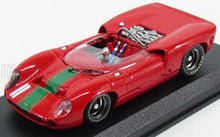 LOLA - T70 SPIDER N 11 VINCITRICE MOTORSPORT 1964 J.SURTEES  ROSSO VERDE - Vroomi