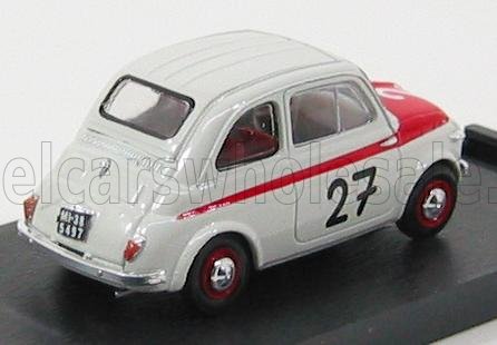 FIAT - 500 NUOVA SPORT 12H HOCKENHEIM N. 27 1958 - modellino in scala grigia modellino Vroomi