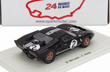 FORD USA – GT40 MKII 7,0 l V8 TEAM SHELBY AMERICAN INC. N 2 SIEGER 24-STUNDEN-RENNEN VON LE MANS 1966 BRUCE McLAREN – CHRIS AMON – SCHWARZ-SILBER