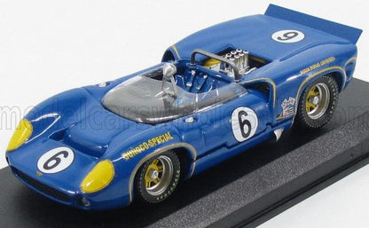 LOLA - T70 MKII SPIDER N 6 VINCITRICE DEL MOSPORT CAN-AM 1966 M.DONOHUE - BLU - Vroomi