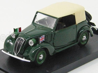 FIAT - 508C 1100 CABRIOLET 1937 CD - MILITARY GREEN Scale model car on Vroomi