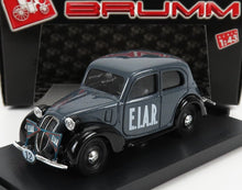 FIAT - 508C EIAR 1948 - GREY BLACK Scale model car on Vroomi