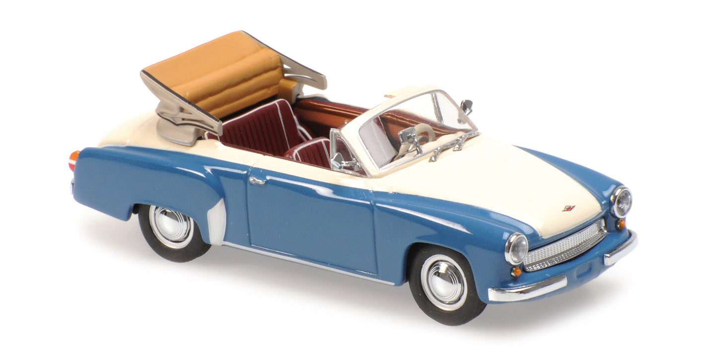 WARTBURG A 311 CABRIOLET GREY &amp; WHITE 1958