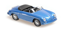 PORSCHE 356A SPEEDSTER BLUE METALLIC 1956