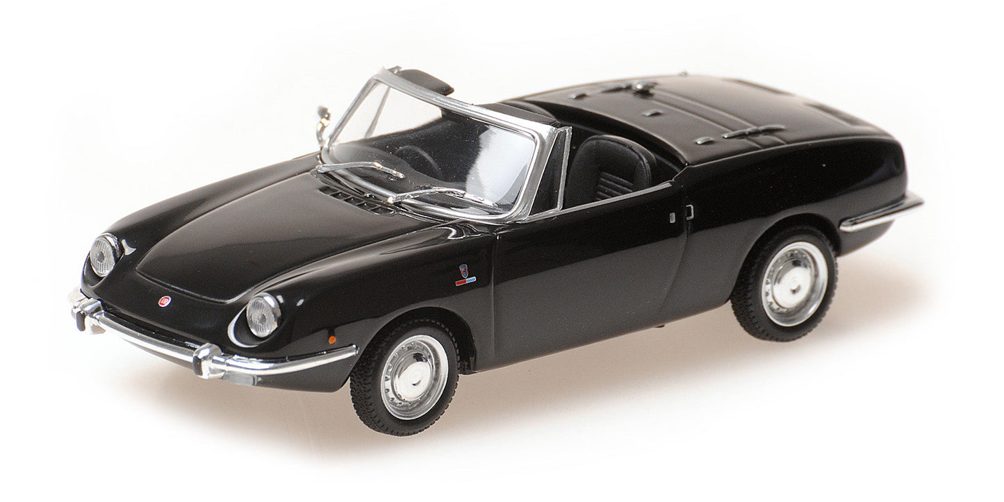FIAT 850 SPORT SPIDER BLACK 1968