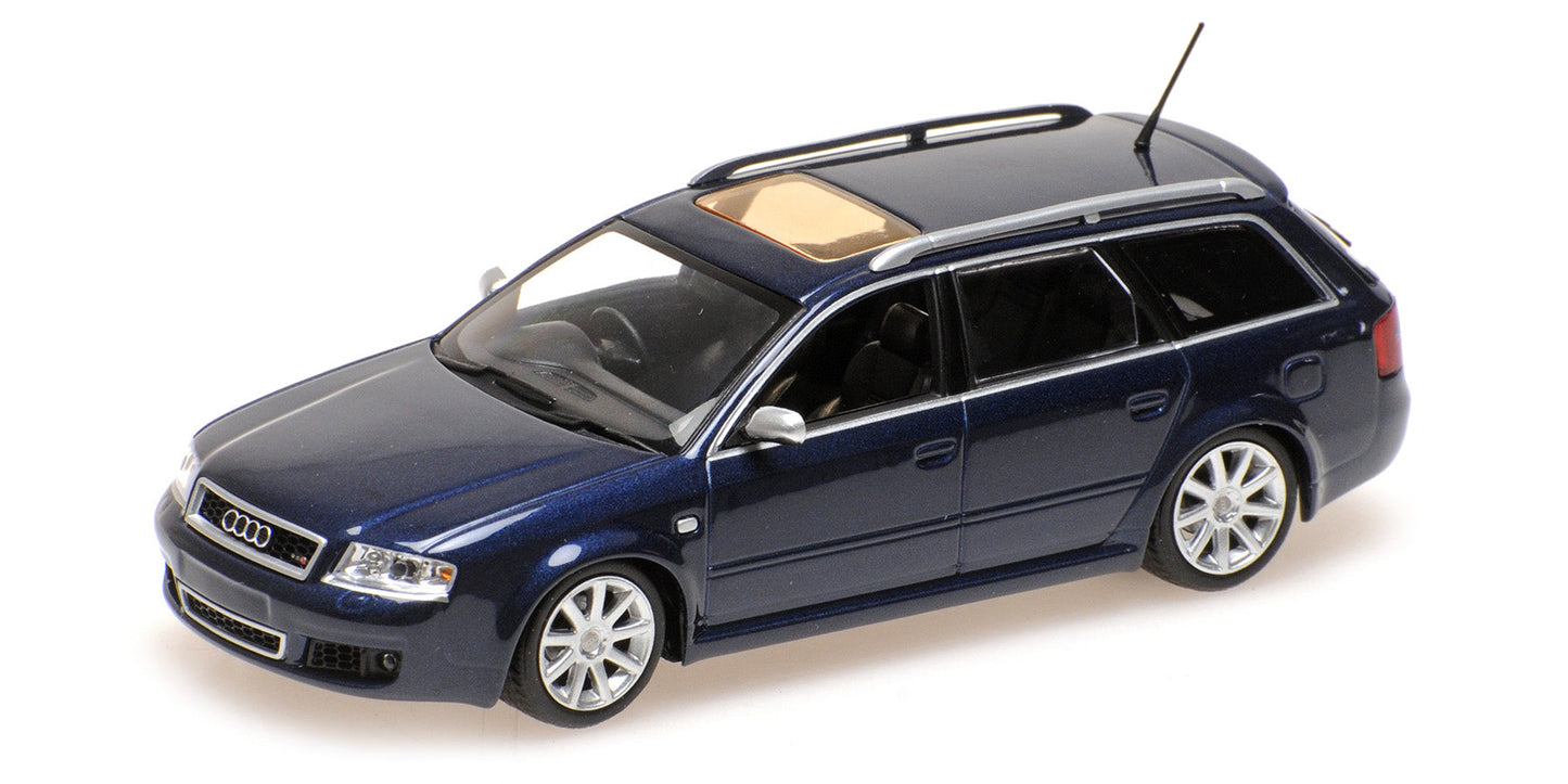 AUDI RS6 AVANT BLUE METALLIC 2002