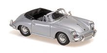 PORSCHE 356 C CABRIOLET SILVER 1965