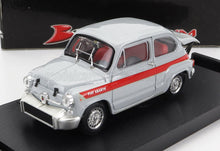 FIAT - 600 ABARTH 850TC CORSA 1966 - GREY RED Scale model car on Vroomi