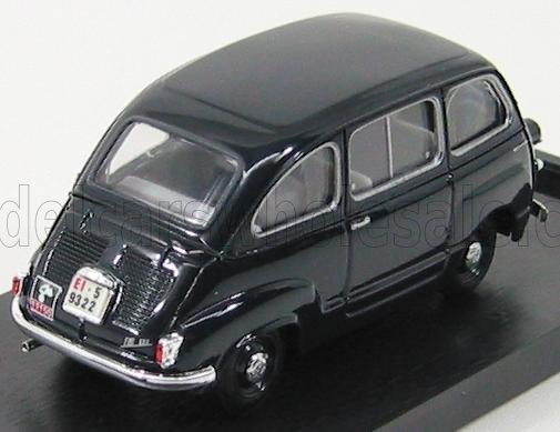 FIAT - 600 MULTIPLA CARABINIERI POLICE 1956 - BLUE Scale model car on Vroomi