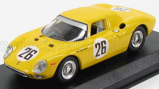 FERRARI | 250LM 3.3L V12 ch. n6313 TEAM PIERRE DUMAY N 26 2nd 24h LE MANS 1965 PIERRE DUMAY - GUSTAVE GOSSELIN