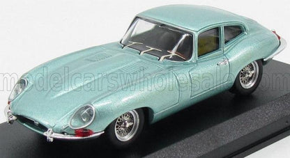 JAGUAR  COUPÉ E-TYPE 1961 - VERT CLAIR MÉTALLISÉ - Vroomi