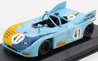 PORSCHE - 908/03 N 41 2e NURBURGRING INTERSERIE 1972 R.JOST - BLEU CLAIR - Vroomi