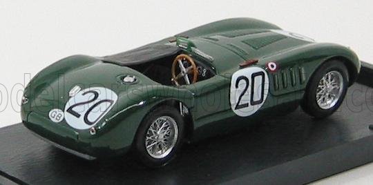 JAGUAR - C TYPE 1 h LE MANS 1951 WALKER-WHITEHEAD N 20 - BRITISH RACING GREEN Scale model car on Vroomi