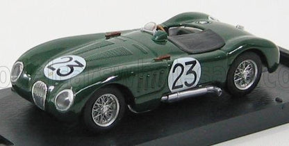 JAGUAR - C TYPE LE MANS 1951 JOHNSON-BIONDETTI - BRITISH RACING GREEN Scale model car on Vroomi