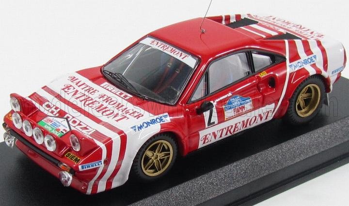 FERRARI | 308 GTB gr.4 (night version) N 2 WINNER RALLY TARGA FLORIO 1981 ANDRUET - TILBER