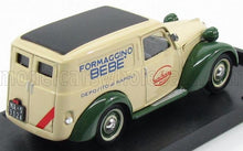 FIAT - 1100 FURGONE VAN VEICOLO COMMERCIALE PUBBLICITARIO GALBANI MELZO MILANO DEPOSITO DI NAPOLI 1950 - VERDE CREMA