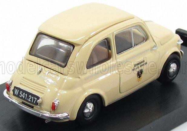Steyr-Puch 500D Poste Austriache 1959 Cream Brumm 1:43 scale model - image 2