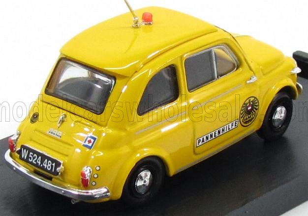 Steyr-Puch 500D OAMTC Automobil Club Austria 1959 Yellow Brumm 1:43 scale model - image 2