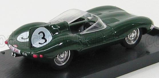 JAGUAR - D TYPE LE MANS N 3 1956 JACK FAIRMAN - GREEN Scale model car on Vroomi