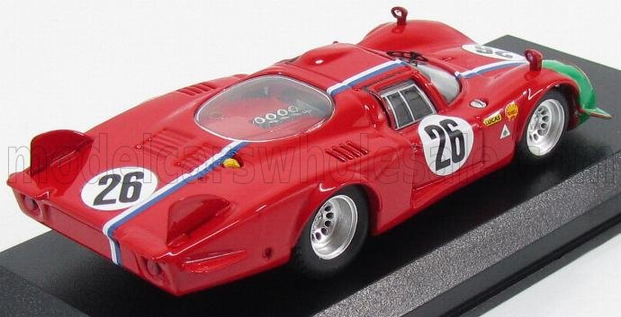 ALFA ROMEO | 33.2 LM N 26 1000km MONZA 1968 TROSCH - GOSSELIN