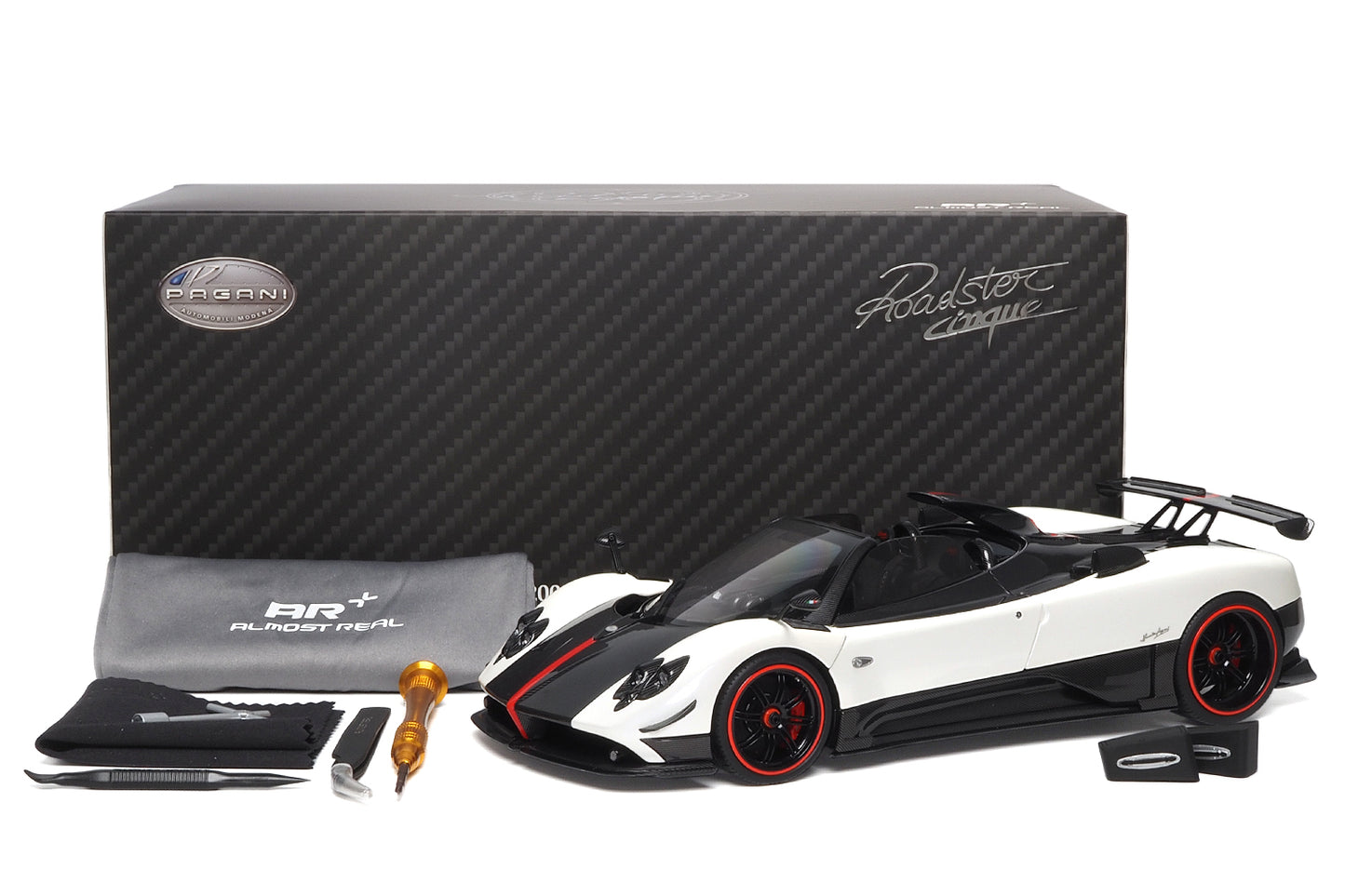 PAGANI ZONDA CINQUE ROADSTER BIANCO BENNY 2009