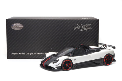 PAGANI ZONDA CINQUE ROADSTER BIANCO BENNY 2009