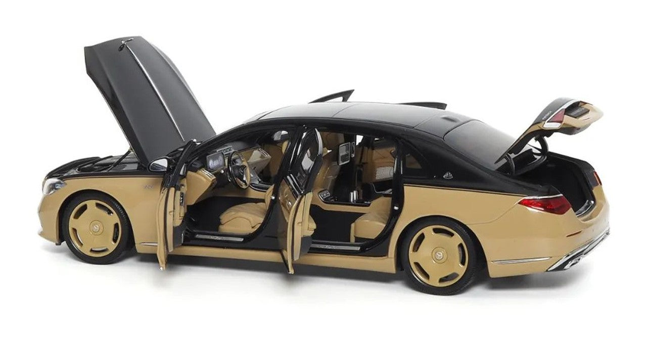 MERCEDES MAYBACH S-CLASS OBSIDIAN BLACK & SAND 2021