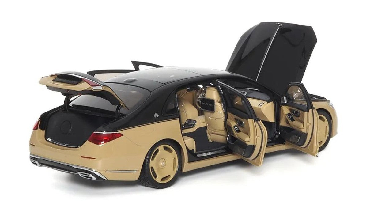 MERCEDES MAYBACH S-CLASS OBSIDIAN BLACK & SAND 2021