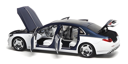MERCEDES MAYBACH S-CLASS NAUTICAL BLUE & DIAMOND WHITE 2021