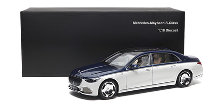 MERCEDES MAYBACH S-CLASS NAUTICAL BLUE & DIAMOND WHITE 2021