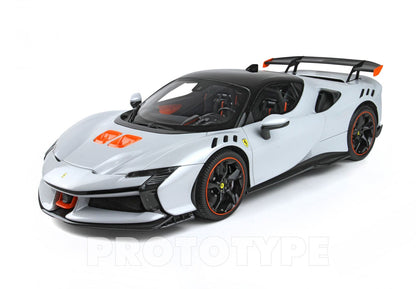 FERRARI SF90XX STRADALE COLORE UFFICIALE FERRARI BIANCO ARTICO - Vroomi