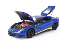 FERRARI F12 TDF AZZURRO DINO E DETTAGLIO GIALLO - Vroomi