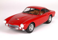Red vintage Ferrari sports car model with tan interior, classic design, offered via Vroomi platform