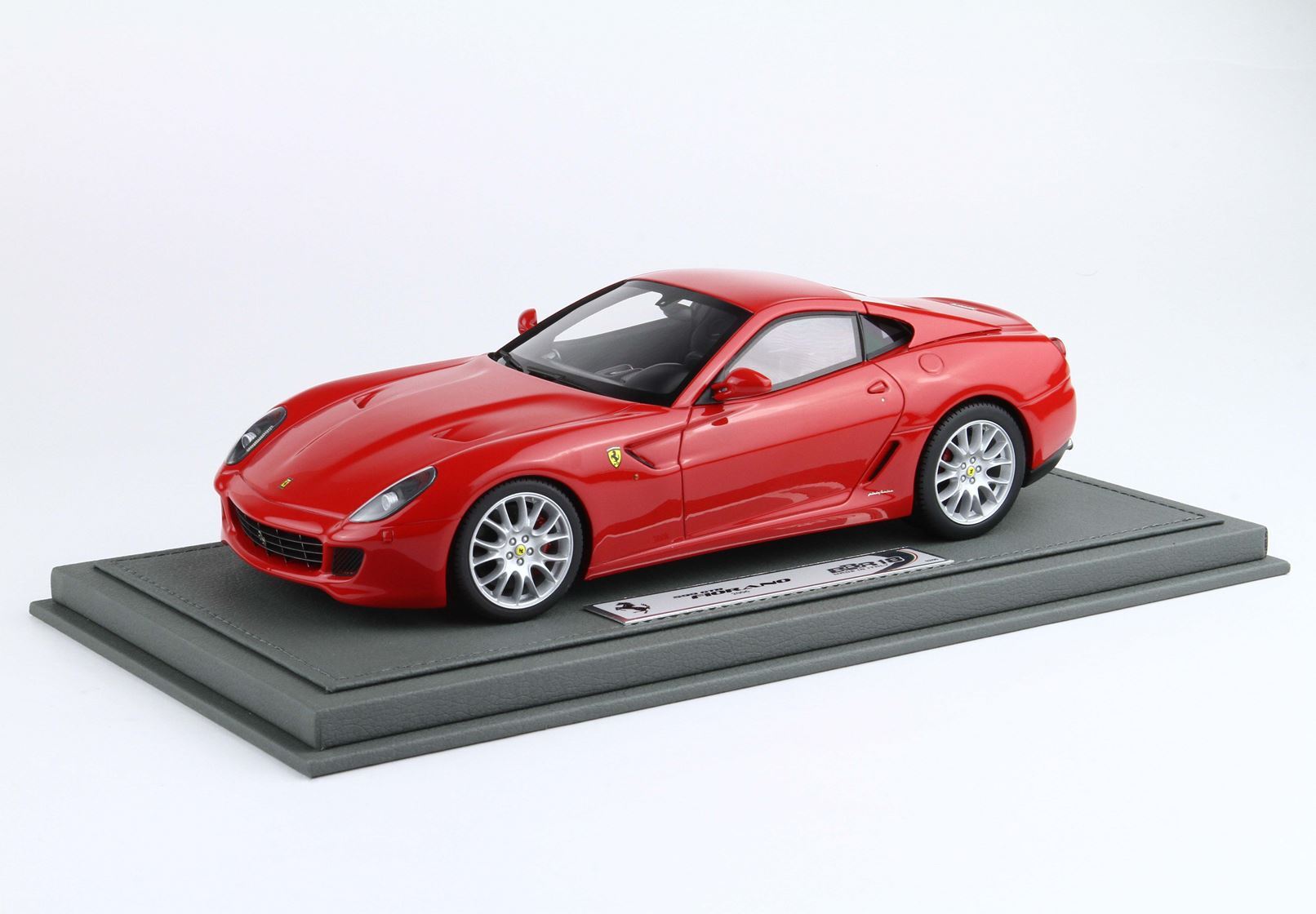 FERRARI 599 GTB FIORANO 2006 CAMBIO MANUALE- MADE IN ITALY ROSSO CORSA -INTERNI NERI - Vroomi
