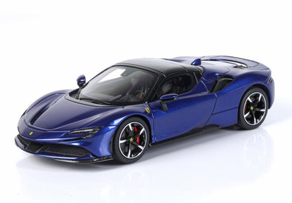 FERRARI SF90 SPIDER - CLOSED ROOF BLU ELETTRICO METAL - Vroomi