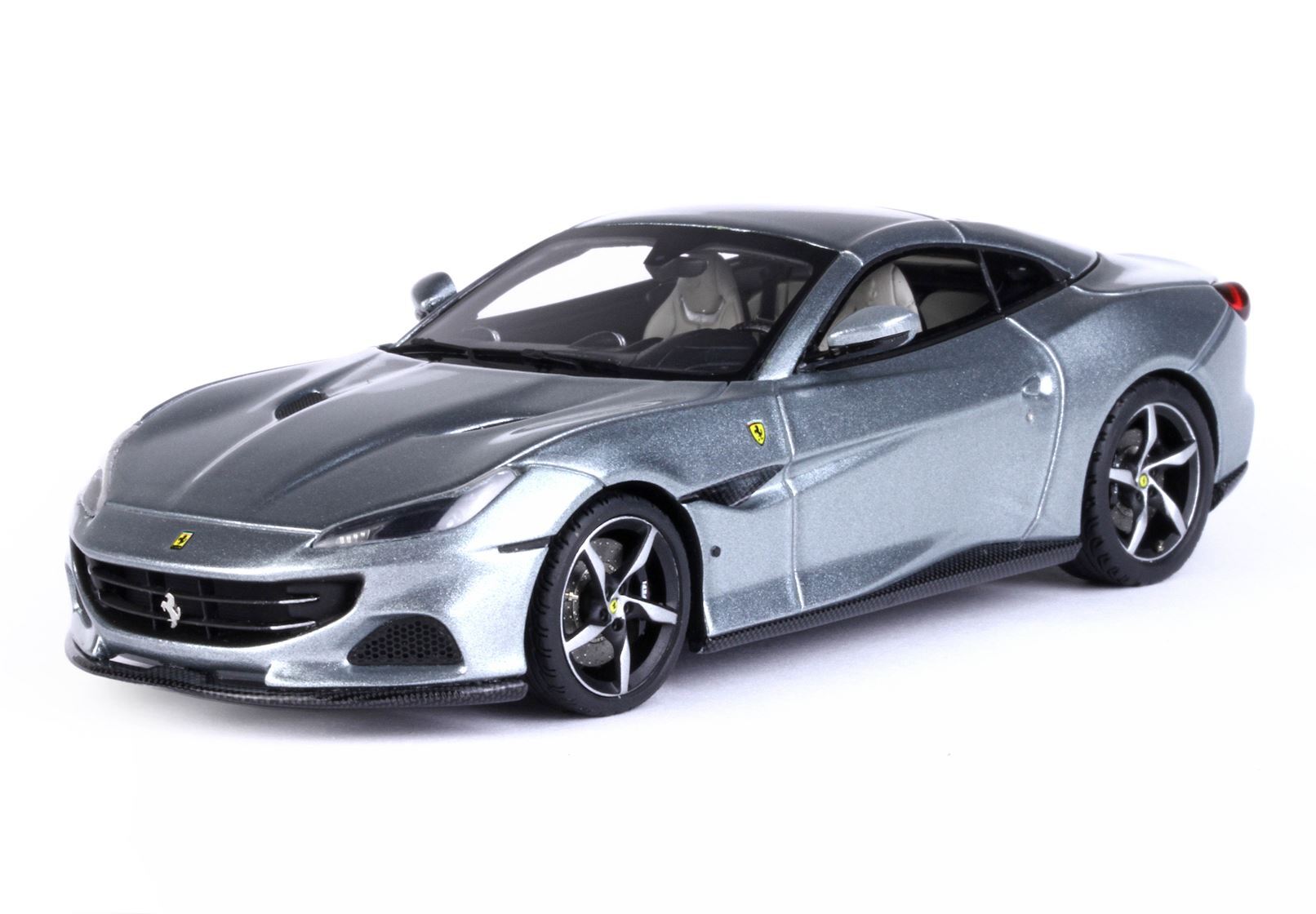 FERRARI PORTOFINO M SPIDER TETTO CHIUSO GRIGIO TITANIO METAL - Vroomi