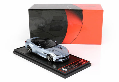 FERRARI PORTOFINO M SPIDER TETTO CHIUSO GRIGIO ALLOY - Vroomi