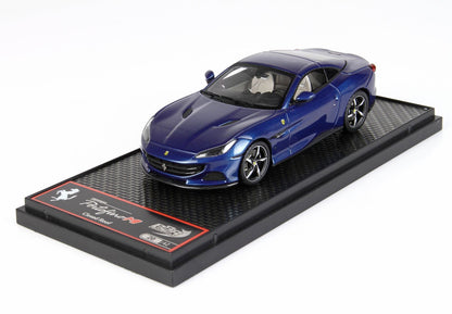 FERRARI PORTOFINO M SPIDER TETTO CHIUSO BLU ABU DHABI - Vroomi