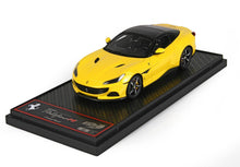 FERRARI PORTOFINO M SPIDER TETTO CHIUSO GIALLO MODENA - Vroomi