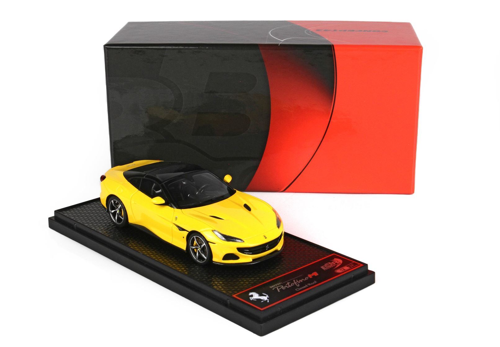 FERRARI PORTOFINO M SPIDER TETTO CHIUSO GIALLO MODENA - Vroomi