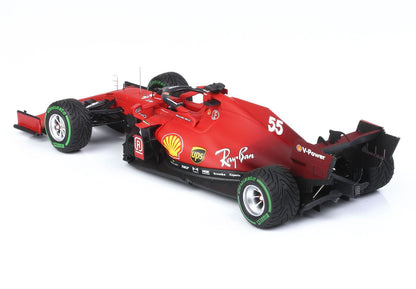 FERRARI SF21 GRAN PREMIO DEL MADE IN ITALY E DELL'EMILIA ROMAGNA CARLOS SAINZ RAIN VERSION - Vroomi
