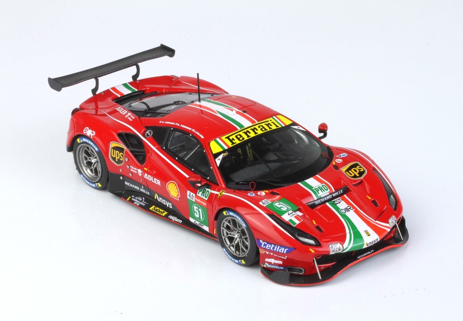 FERRARI 488 GTE LMGTE TEAM AF CORSE WINS 24H LE MANS 2021 CAR NO. 51 - Vroomi