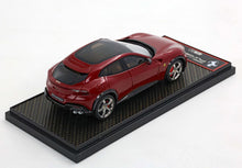 FERRARI PUROSANGUE 2023- TETTO PANORAMICO ROSSO MUGELLO OPACO E STRISCIA LATERALE IN ORO - Vroomi