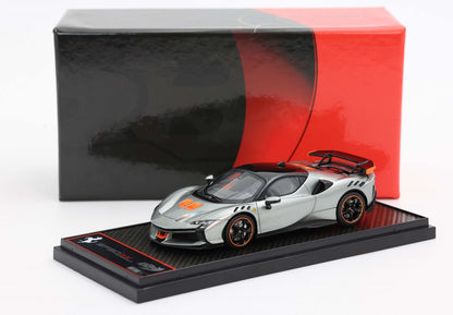FERRARI SF90 XX STRADALE GRIGIO COMPETIZIONE - Vroomi