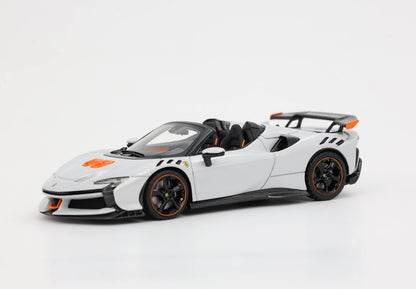 FERRARI SF90 XX SPIDER BIANCO ARTICO - Vroomi