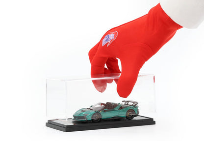 FERRARI SF90 XX SPIDER VERDE GIOIELLO CERCHI CARBONIO - Vroomi