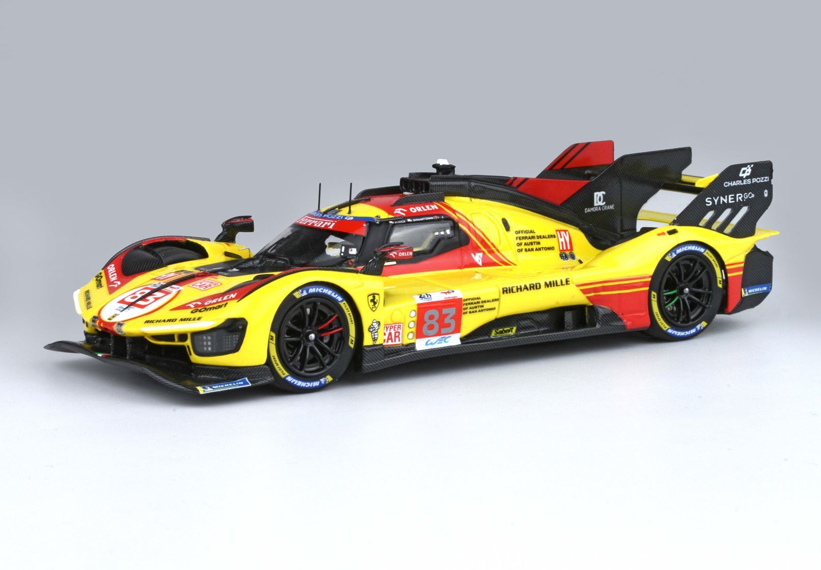 FERRARI 499P CAR N. 83 - 24H LE MANS 2024 PILOTI KUBICA YE SHWARTZMAN - Vroomi