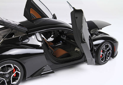 MASERATI MC20 DIECAST FULL OPEN NERO ENIGMA - Vroomi