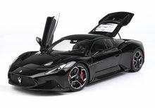 MASERATI MC20 DIECAST FULL OPEN NERO ENIGMA - Vroomi